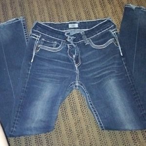 Virgo Boot Jeans 31 Barely Worn Lightly Starched